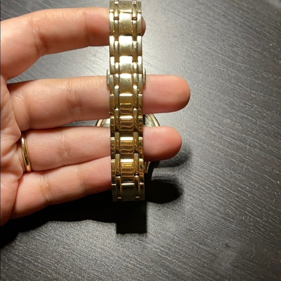 Swarovski gold crystal watch